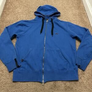 Y2K Atticus Full Zip Hoodie Blue Size Small Vintage Blink 182